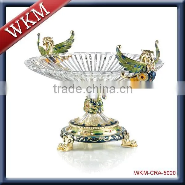 High Quality Crystal Fruit Bowl