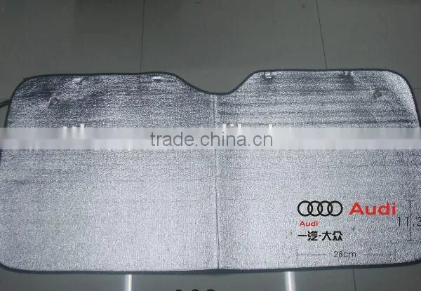 Car Front Sunshade/PE Foam/PE Bubble/customized Printing Logo on Sunshade for Promotion Gift photo-5