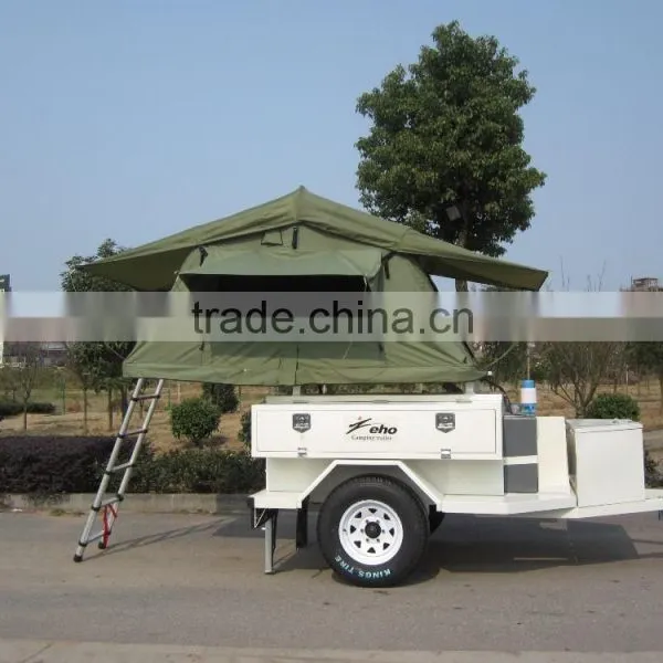 Camper Trailer With Roof Top Tent