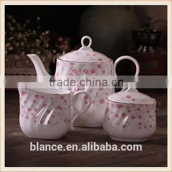 Crinkle Flower Coffee Set in European Coffee Cup Set Style photo-4