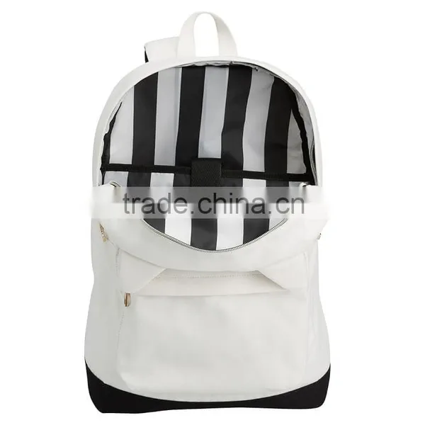 Beautiful Girl Cat Shape Backpack Teenage photo-2