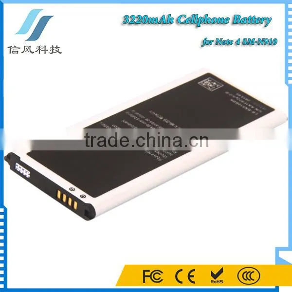 3.85V 3220mAh Mobile Phone Battery for Samsung Note 4 SM-N910 photo-4
