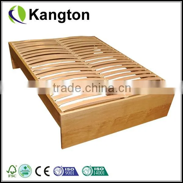 Hinges bed frame