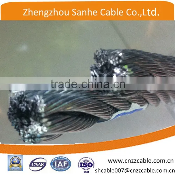 Galvanized Stainless 304/316 Aircraft Steel Wire Rope Cable 7x7, 7x19, (5/16, 3/8) photo-2