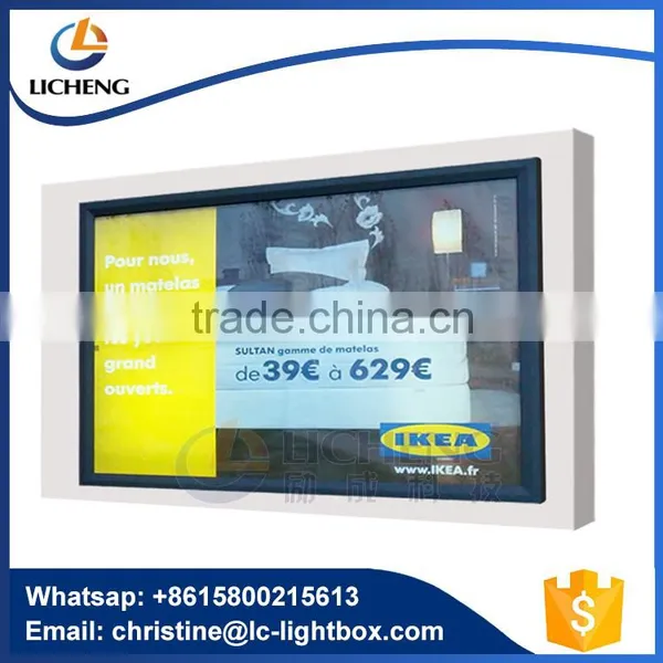 2016 HOT SALE!!! Big Size Scrolling Advertising Light Box Scrollers