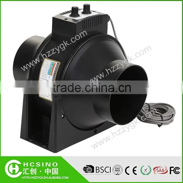 Variable Speed & TEMP Control Axial Flow Type Ventilation AC Inline Duct Fan / 6 Inch Centrifugal Blower Fan photo-2