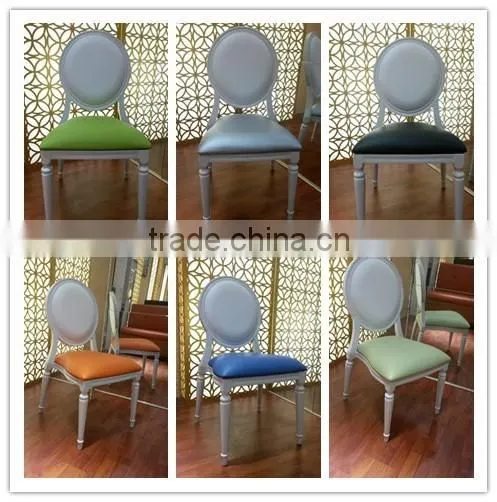Hotel Furniture Wholesale Luxury Aluminum Dining Ghost Chairs Louis Wedding Stacking Banquet Chair photo-6