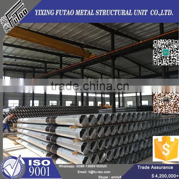 High Quality Galvanized Galvanized Antenna Poles