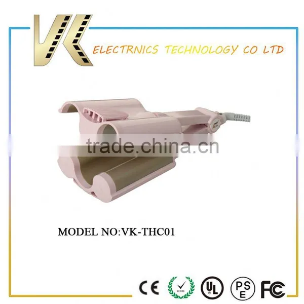 2016 Hair Salon Euipment Digital Hair Curling Iron 3 Barrel Waver Triple Hair Curler photo-3