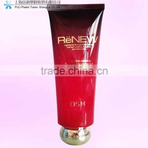 Plastic Cosmetic Tube With Flip Cap for Packaging Skin Cream photo-4