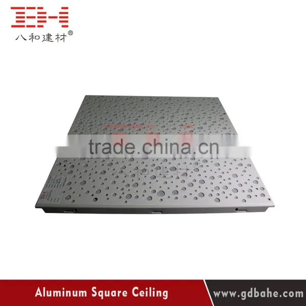Fireproof Ceiling Square Aluminum Ceiling Tile 500x500 photo-2