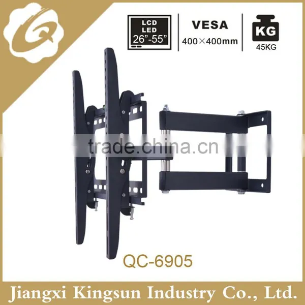 Economical Extend Arm Adjustable Swivel tv Stand Swing Full Motion Folding LCD LED TV Bracket Wall Mount photo-5