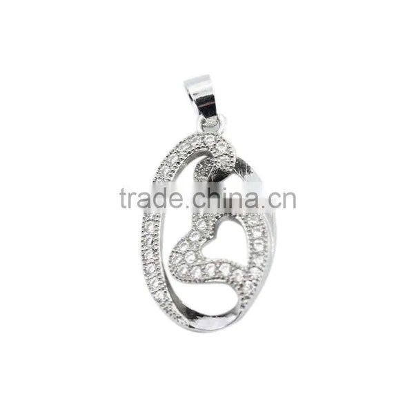 925 Sterling Silver Gemstone New Lover Pendant photo-2