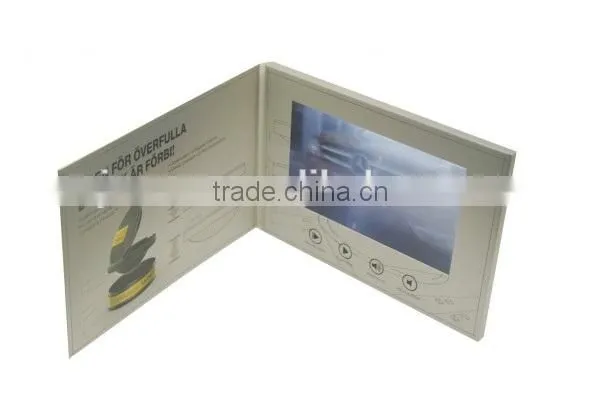 Hot Sale 10 Inch A4 Paper Card Lcd Video Invitation Card for Greeting photo-6