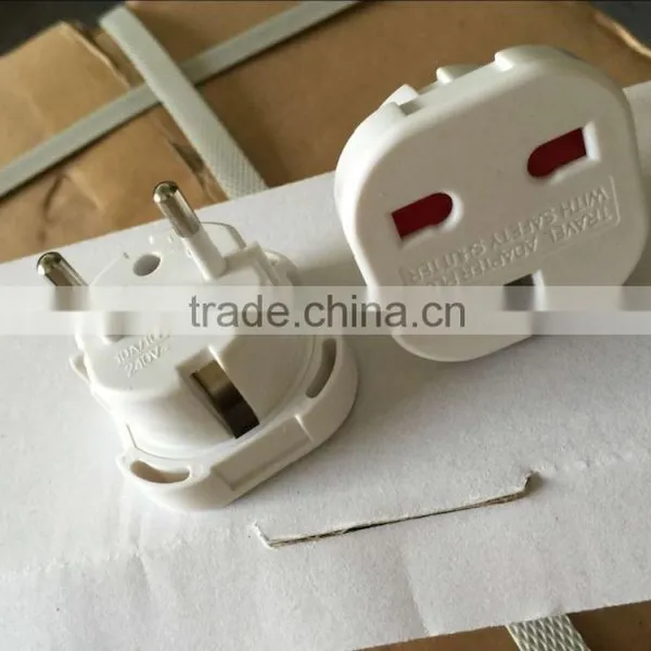 UK to European Adapter Plug 3 Pin to 2 Pin photo-4