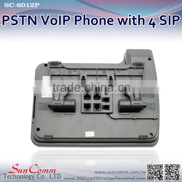SC-6012P Professional Microphone Headsets IP Phone With PSTN Support 4 SIP Lines photo-6