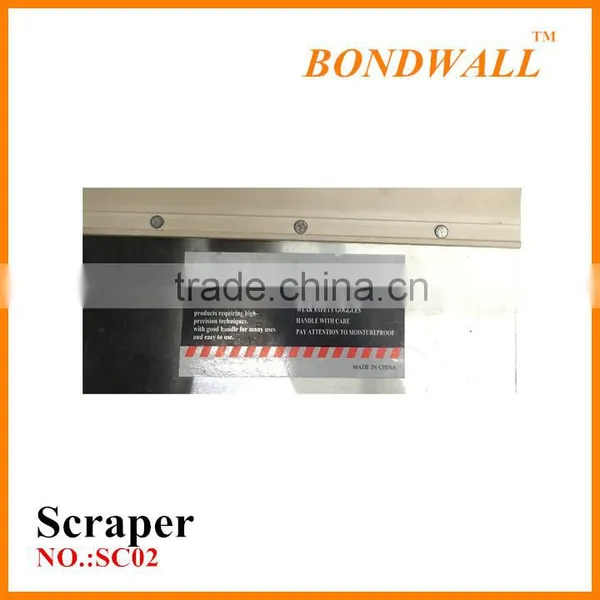 Wholesale Side Scraper 6" 8" 10" Wall Putty Knife pp Handle WOOD HANDLE