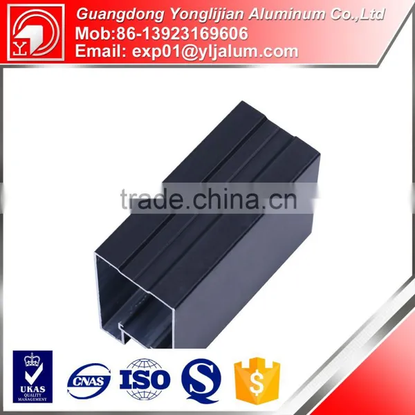 Manufacturer OEM Aluminium Wardrobe Extrusion Profiles for Closet Door photo-5