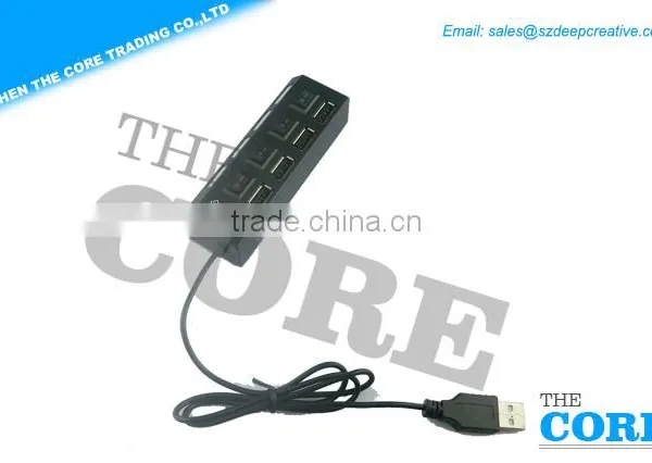 Individually switch four in one USB hub, good quality 2.0 USB husbs,4 port USB hub