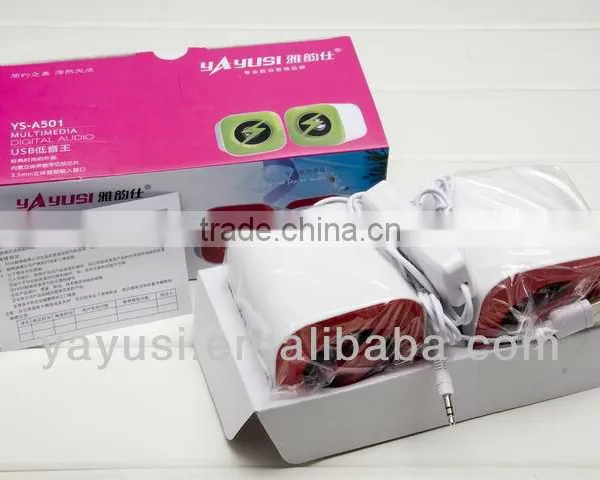 USB Mini Speaker for pc and MP3 MP4 photo-6