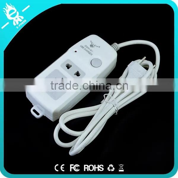 China 2016 New Arrival Extension Electric Switch Socket With 2 Usb Ports photo-2