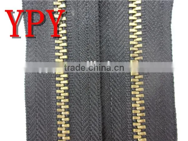 3# Antique Brass Close End YG Zipper photo-4
