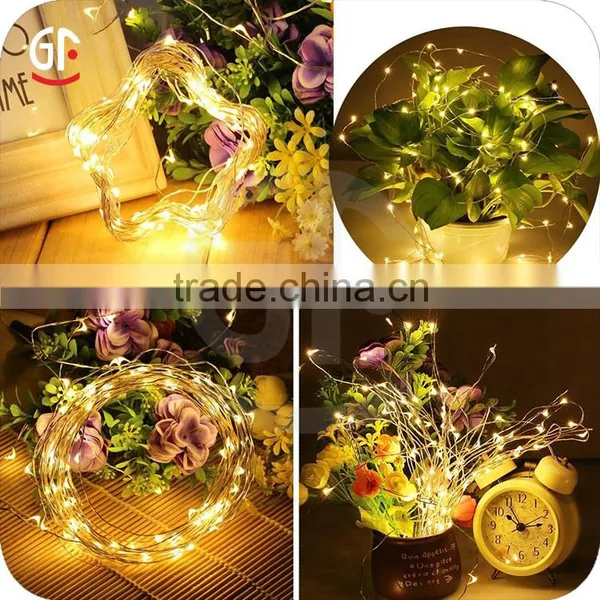 China Party Favor Latest Types Button Battery Operated Copper Wire Lighting String photo-6