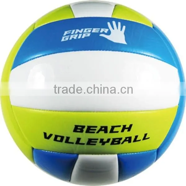 Custom Sand Beach Soft Play Official Size 5 TPU Machine Stitched Volleyball