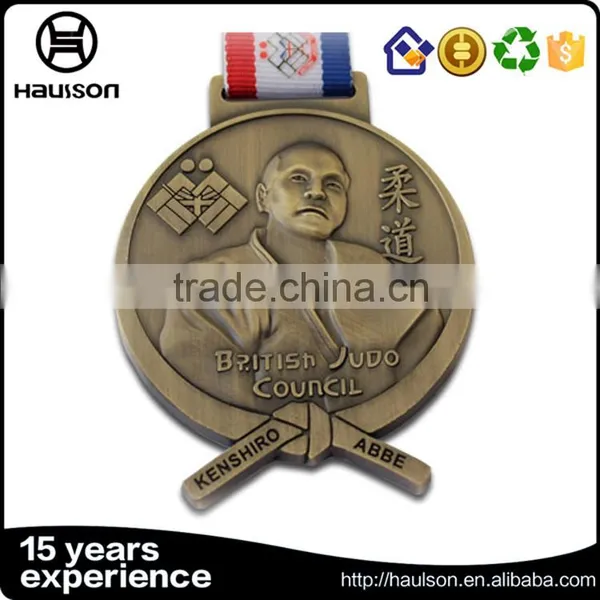 Wholesale Cheap Custom Judo Medal Diecast Zinc Alloy Material Soft Enamel Plating Gold us Medal of Honor photo-2