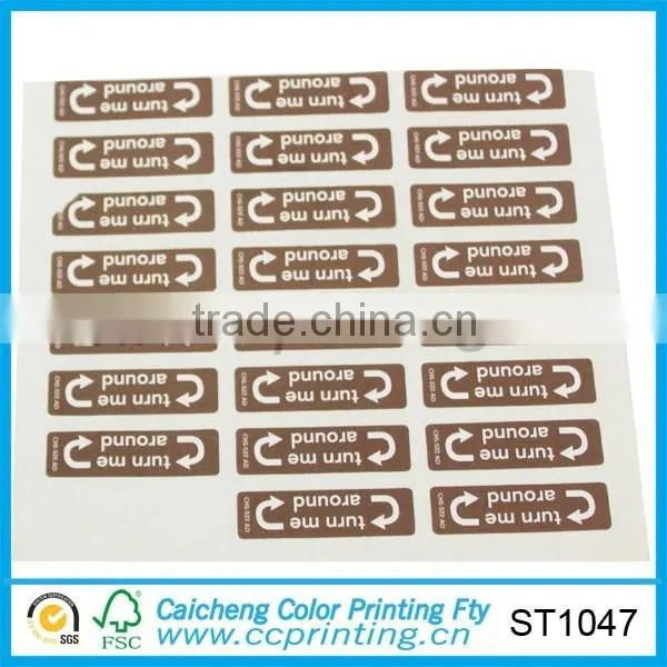 Manufacture Paper Sticker Baby Cloth Sticker Label photo-2