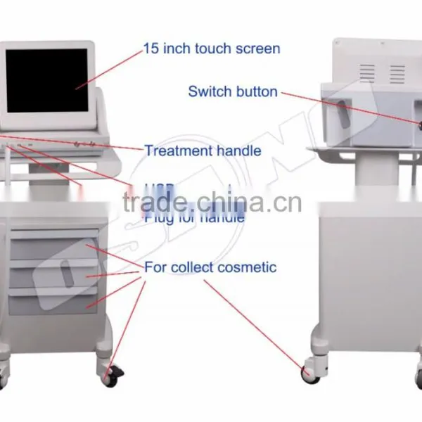 Multi-polar RF HIFU For Wrinkle Smooth /13mm HIFU High Frequency Skin Machine Machine/ Ultrasound Hifu Face Lift Eye Lines Removal photo-6