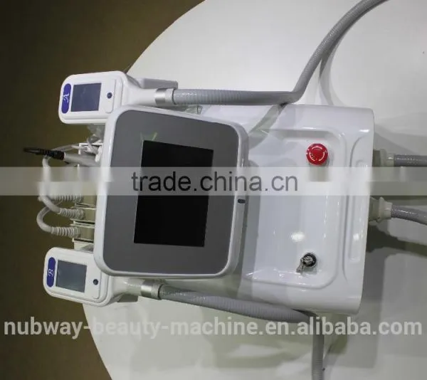 OEM&ODM Supplier Portable 2 Handles 6 Lipo Pads Hottest Cryolipolysis Cavitation Slimming photo-5