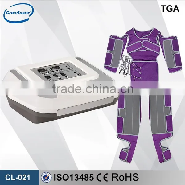 Lymph Drainage With Pressotherapy Pants Body Massage Apparatus