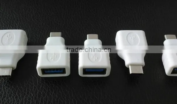 High Quality White 3.1 Type C to Micro B 2.0 Female Adapter photo-2