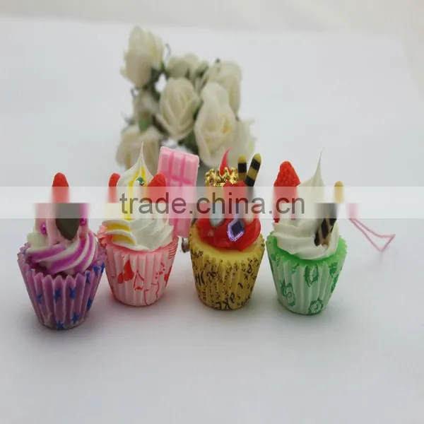 Promotional Fashion Cupcake Keychain photo-3