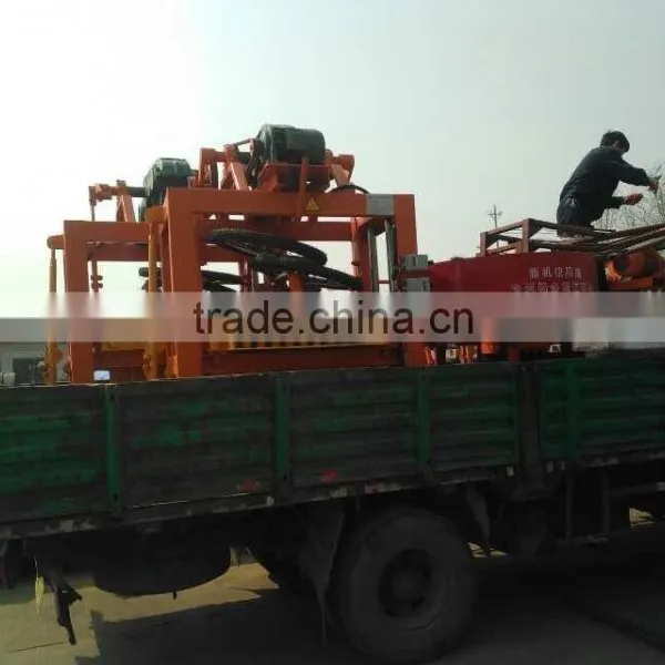 Simple Operation QTJ4-40 Machine to Make Concrete Blocks Cement Hollow Brick Machinery Profitable Business in Spanish photo-3