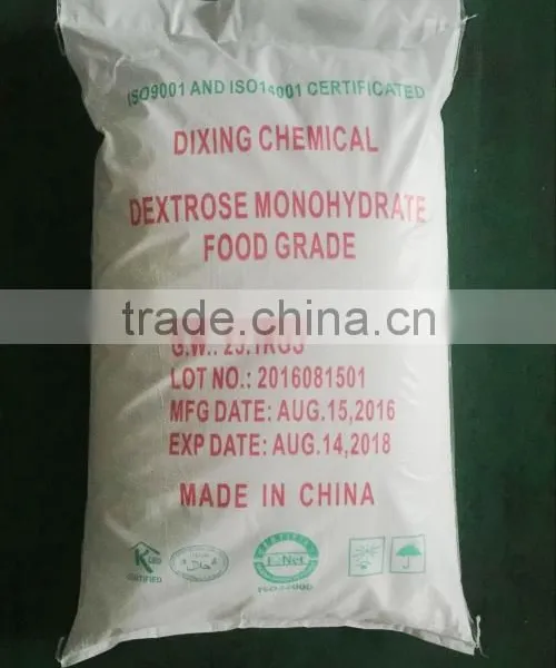 Food Grade Dextrose Monohydrate / Dextrose Anhydrous