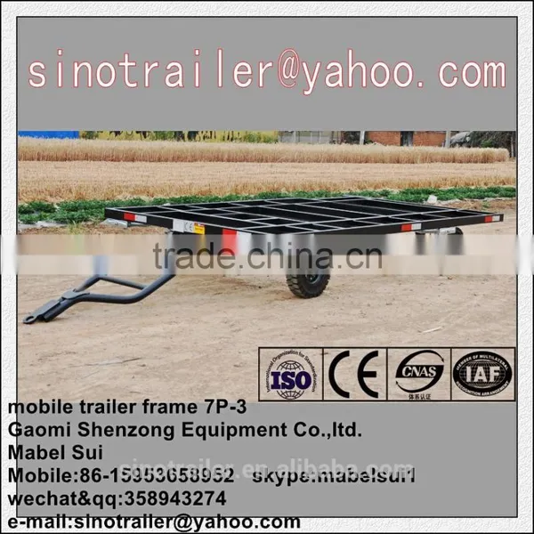Toilet Trailer Chassis Mobile Trailer photo-2