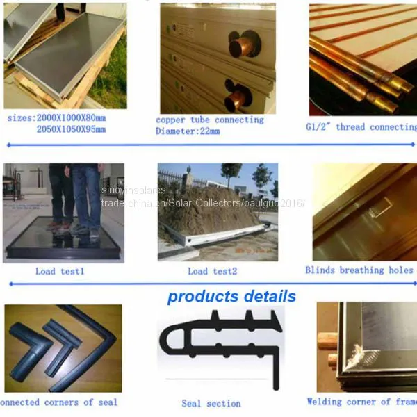 High Efficiency Solar Thermal Collector of White Frame,grid Absorber photo-4
