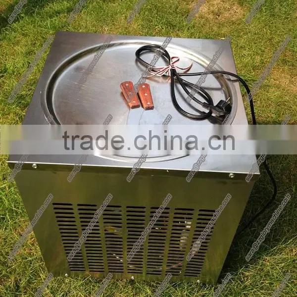Most Effective Low Nosie Single Flat PanThailand Fried Ice Cream Machine/ Used In Food Truck Fry Ice Cream Machine photo-2