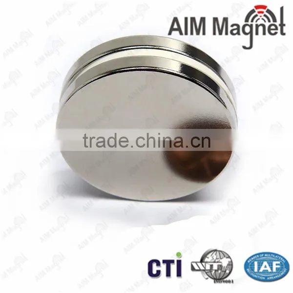 N52 Flat Neodymium Disk Magnet 32mm photo-3
