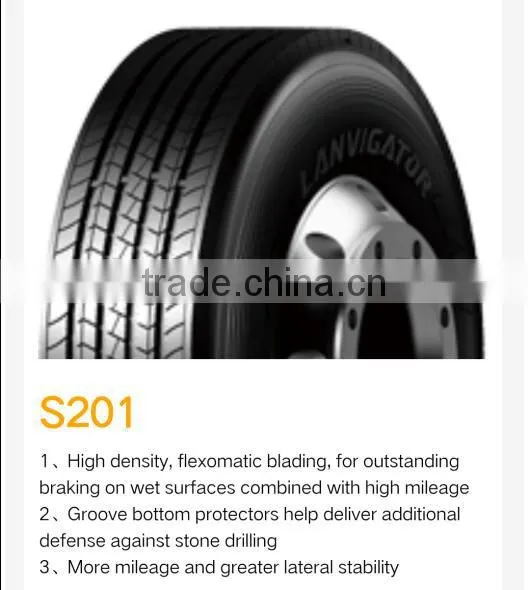 High Quality Radial Truck and Bus Tyre/tire S201 Full Sizes for Long March/haul photo-3