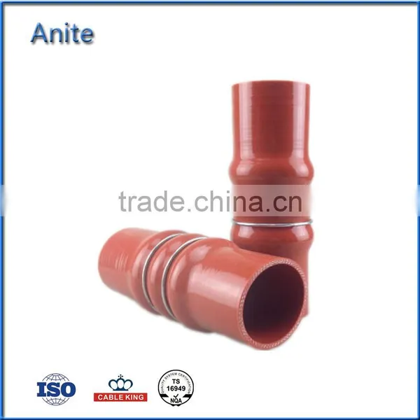 High Perfomence Flexible Stainless Steel Wire Silicone Radiator Hose Rubber Air Pipe Tube photo-2