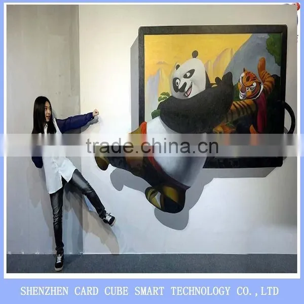 3d Wallpaper Can be Interactive With Visitor Take Photo photo-2