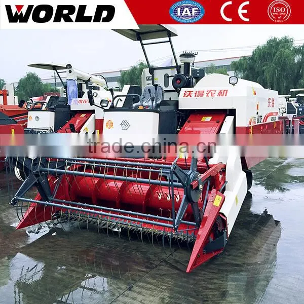 65HP WORLD Compact Mini Samll Combine Harvester for Sale photo-6