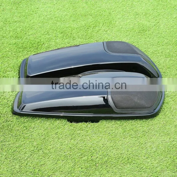 Saddlebag Lid Speaker Cutouts w/ Grill For Harley Davidson Touring FLT 2014-2017 photo-2