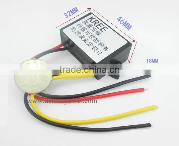 24V36V48V Turn 12V3A Power Converter Module DC-DC Buck Regulator 12V 15V to 55V Switch Module photo-4