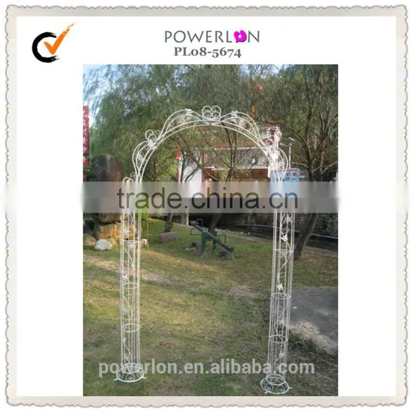 Metal Garden Arch Rose Climbing Plants Archway photo-3