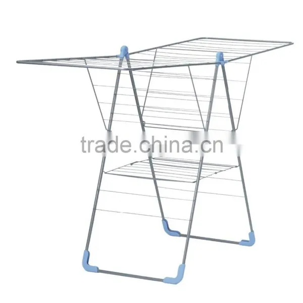 Vivianture Household Clothes Fold Drying Rack and Hanging Clothes Dry Rack photo-2