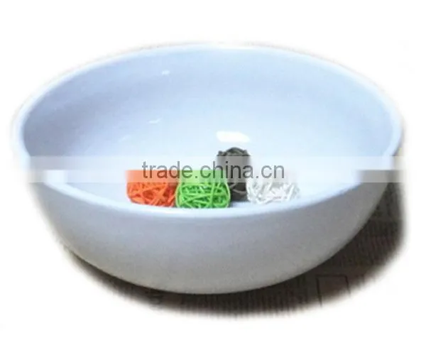2015 Factory Cheap Bowl Price, 6inch White Glazed Ceramic Bowl photo-2
